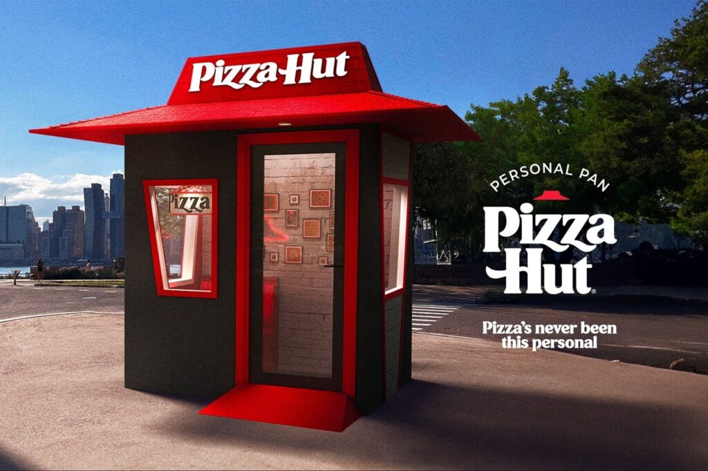 Pizza Hut Launches 'Personal Pan Pizza Hut' Kiosks